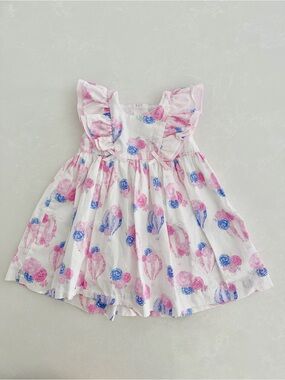 Baby Club Chic Hot Air Balloon Floral Dress | 9–12M